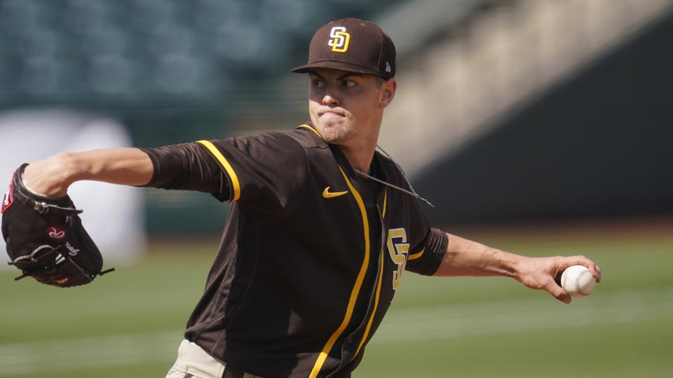 San Diego Padres' MacKenzie Gore 