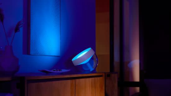 Philips Hue Iris on table.