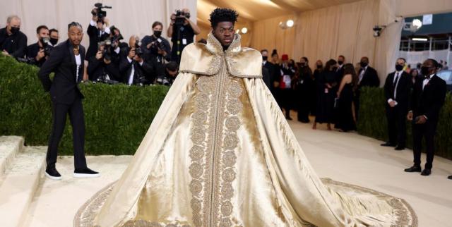 Lil Nas X Pulled a Lady Gaga With Three Outfit Changes at the Met Gala 2021  — See Photos
