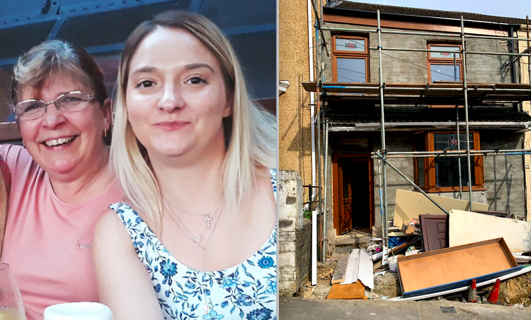 Nichola Evans claims her home was ruined by a bungling builder (Caters) 