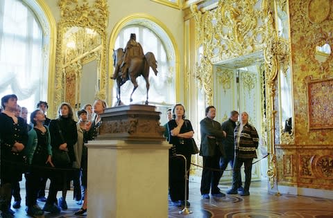 The Amber Room - Credit: getty