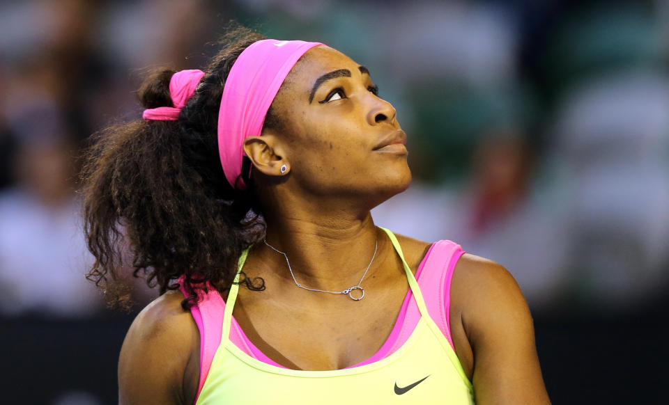 Serena Williams den la final del Australian Open de 2015. (Foto: Action Images / Jason O'Brien Livepic)