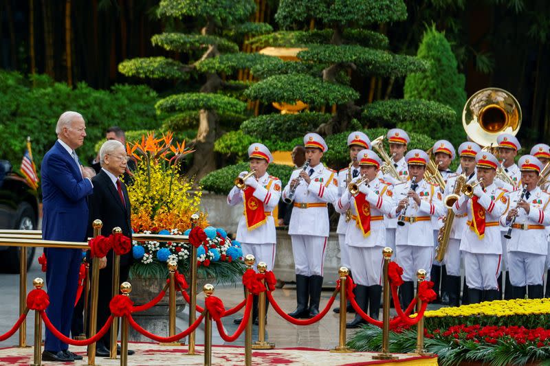 U.S. President Biden visits Vietnam