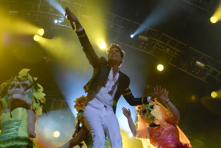 Mika en Buenos Aires, en 2010