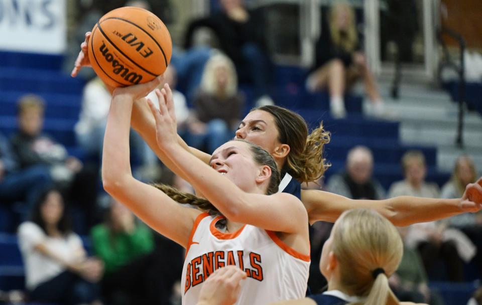 Brighton and Corner Canyon girls play at Brighton in Cottonwood Heights on Wednesday, Dec. 6, 2023. Brighton won 54-51. | Scott G Winterton, Deseret News