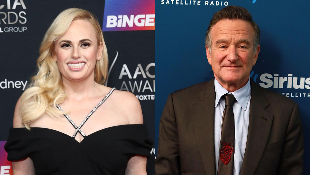 Rebel Wilson has credited Robin Williams for helping to broaden her horizons into dramatic work as well as comedy. (WireImage/Getty)