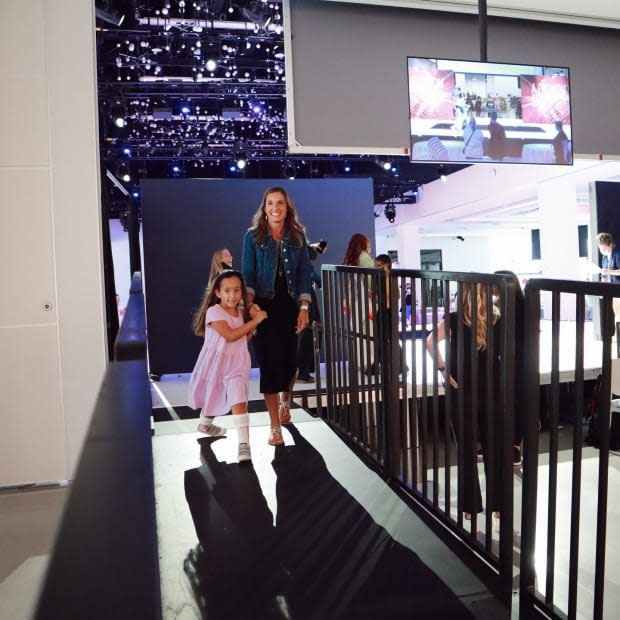 <em>A wheelchair ramp backstage at a Runway of Dreams fashion show.</em><p>Photo: Courtesy of Runway of Dreams</p>