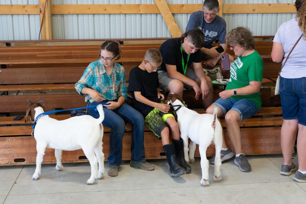 Children, teens with disabilities show animals at Hartford Fair through