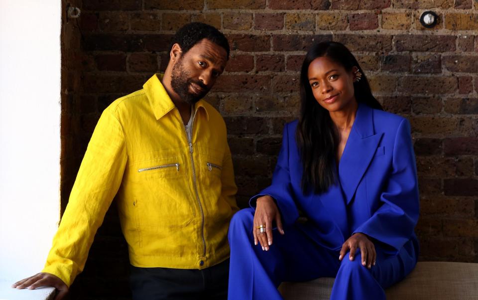 Ejiofor and Harris - Clara Molden for the Telegraph