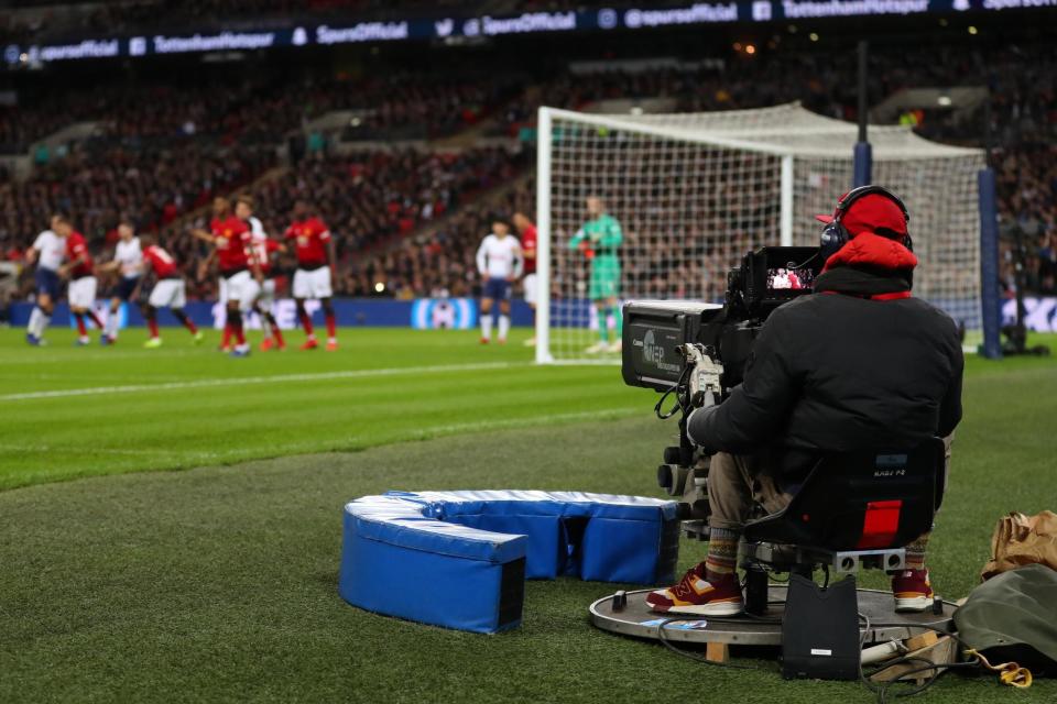 All 92 remaining Premier League fixtures will be broadcast live in the UK, including 25 on free-to-air TV (Getty Images)