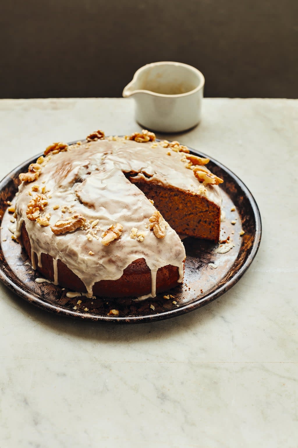 Banana, tahini and rum cake from A Good Day To Bake (Laura Edwards/PA) (Laura Edwards/PA)