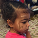 <p>To be a Kardashian is to be a fan of contouring, and North West is no exception. In a photo posted on celebrity makeup artist Mario Dedivanovic’s (<a href="https://www.instagram.com/makeupbymario/?hl=en" rel="nofollow noopener" target="_blank" data-ylk="slk:@makeup​bymario;elm:context_link;itc:0;sec:content-canvas" class="link ">@makeup​bymario</a>) Instagram, he shared a shot of Saint West’s big sister with various shades of nude finger-painted on her face. He captioned the shot: “When #North steals your contour palette omg.” Oh Nori—You’re beautiful just the way you are! </p>