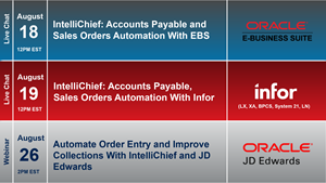 IntelliChief Digital Events Calendar - August