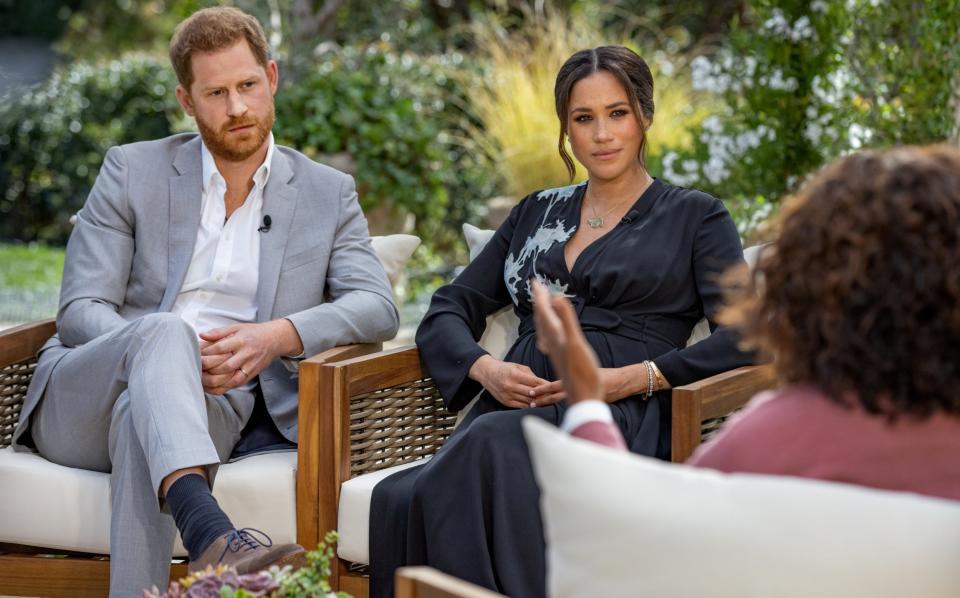 The Duke and Duchess of Sussex were interviewed by Oprah Winfrey in 2021