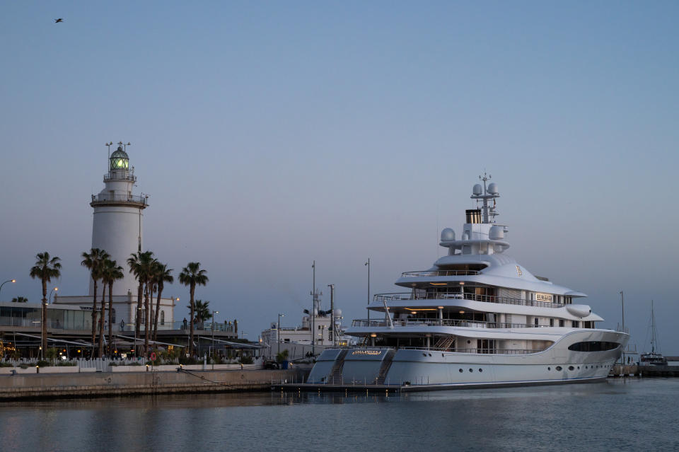 Alberto Baillères, el imponente yate de 175 millones de dólares, propiedad de la familia de un magnate mexicano de la plata. (Foto: John Keeble/Getty Images)