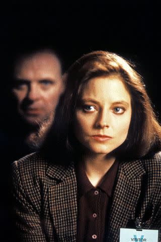 Everett Anthony Hopkins and Jodie Foster in 'The Silence of the Lambs'
