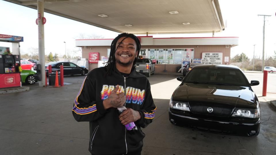 Timothy Armour said he loves the opera music being blasted through speakers at the Speedway gas station at South High Street and Obetz Road.