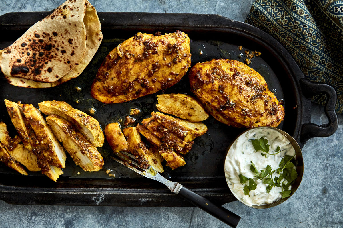 Pechugas de Pollo a la Parrilla Estilo Italiano