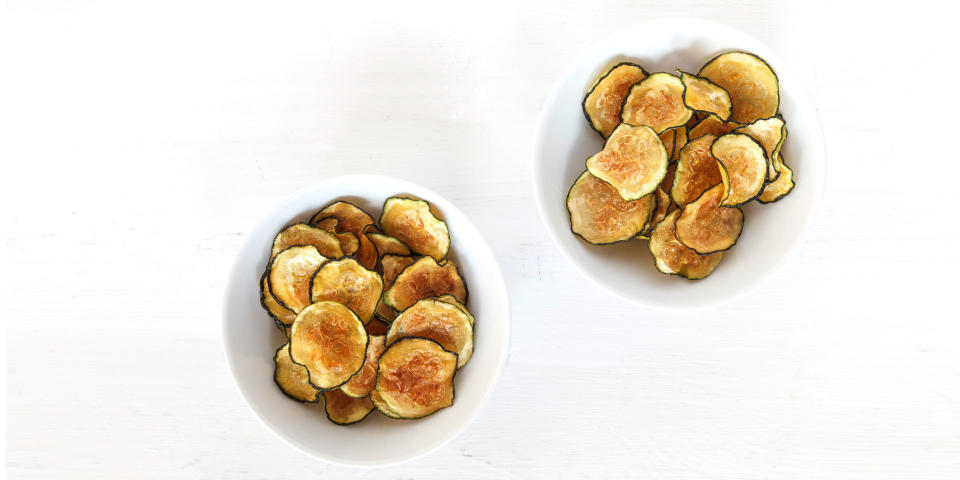 Baked Zucchini Chips With Paprika and Sea Salt