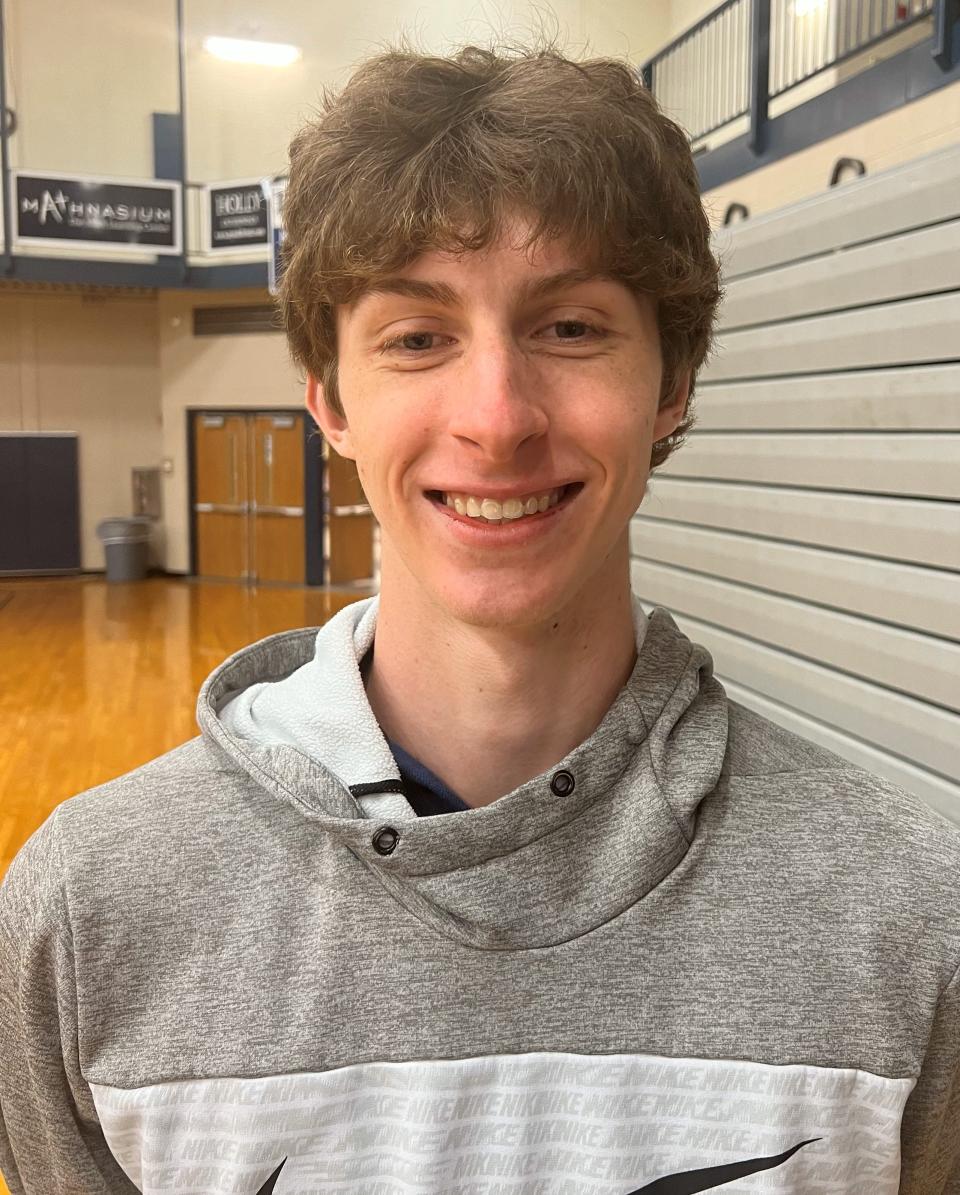 Lexington Catholic's Reece Potter has been named to The Courier Journal's 2022-23 All-State boys basketball first team.