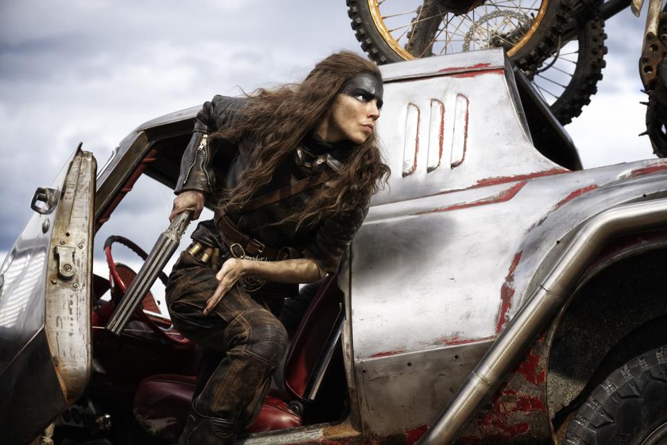 Anya Taylor-Joy in 2024's Furiosa: A Mad Max Saga, the fifth movie in the Mad Max franchise.