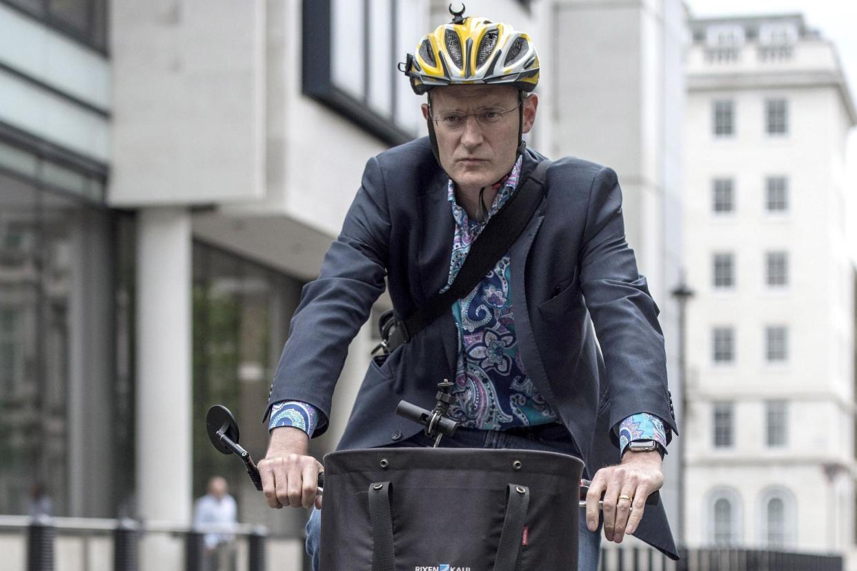 Jeremy Vine: The cyclist and BBC broadcaster is set to speak at City Hall today: PA