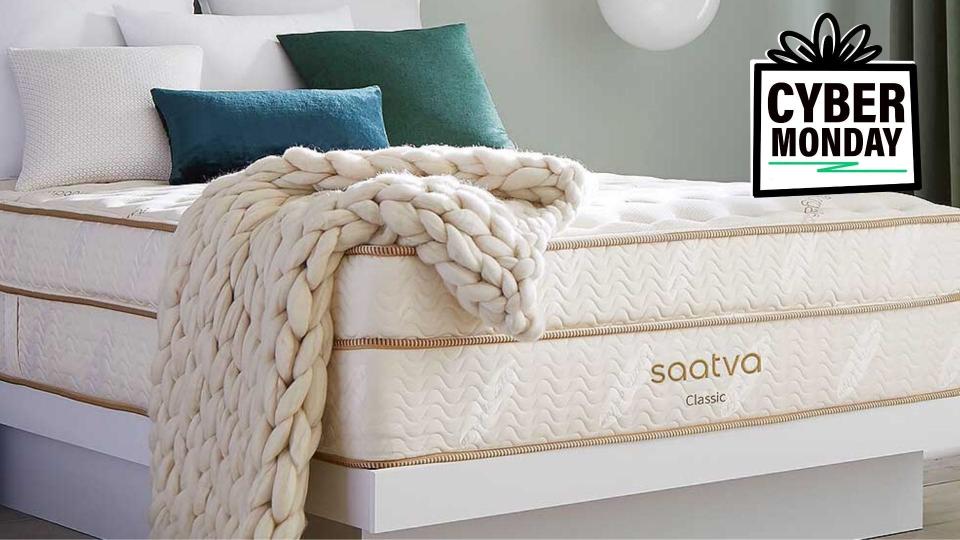 Score 10% off a Saatva mattress during Cyber Monday 2021.