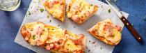 <p><strong>The Gerber</strong></p><p>This open-faced sandwich topped with garlic butter, ham and local provel cheese (a processed mix of cheddar, Swiss and provolone) makes up The Gerber. If you want the original, try it at <a href="https://www.rumasdeli.com/" rel="nofollow noopener" target="_blank" data-ylk="slk:Ruma’s Deli;elm:context_link;itc:0;sec:content-canvas" class="link ">Ruma’s Deli</a>, the local restaurant invented this delight in 1973.</p>