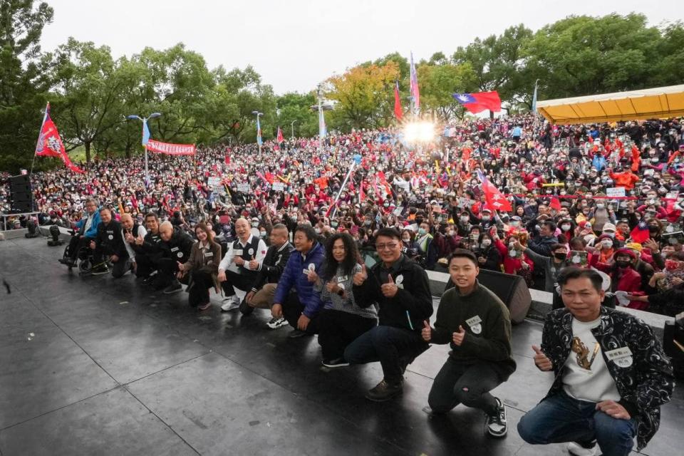 韓國瑜復出人氣不減備受關注。（圖／翻攝自韓國瑜臉書）