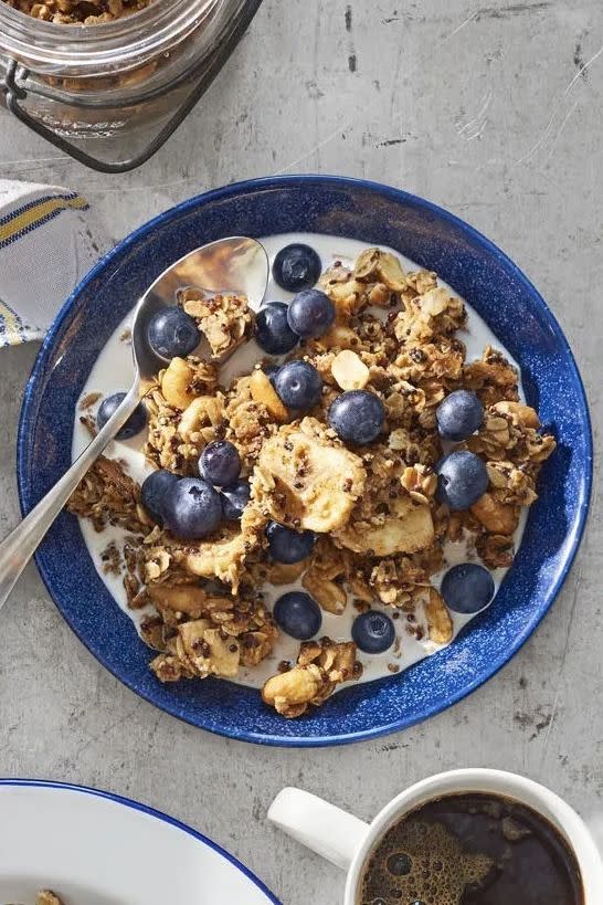 Peanut Butter Banana Bread Granola