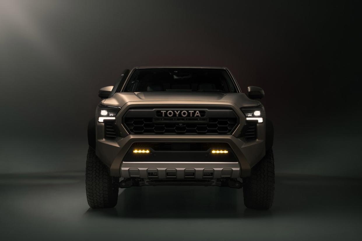 2024 toyota tacoma trailhunter press images