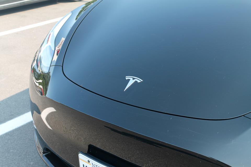 The Tesla Model Y.