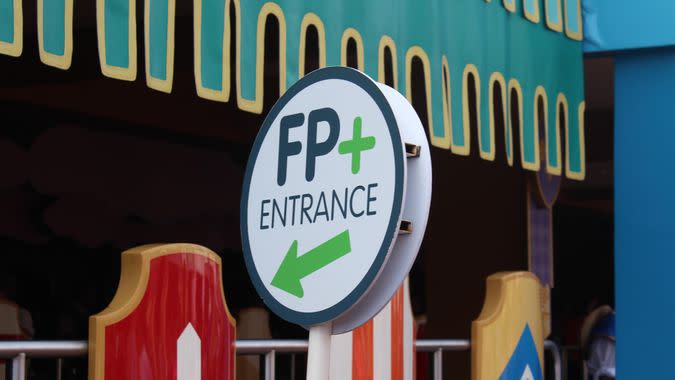 Fastpass system at Disney World