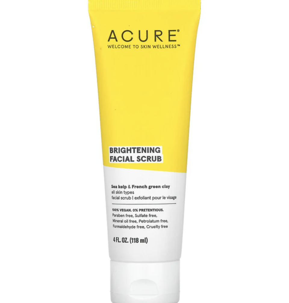 PHOTO: iHerb. Acure, Brightening Facial Scrub, 118ml