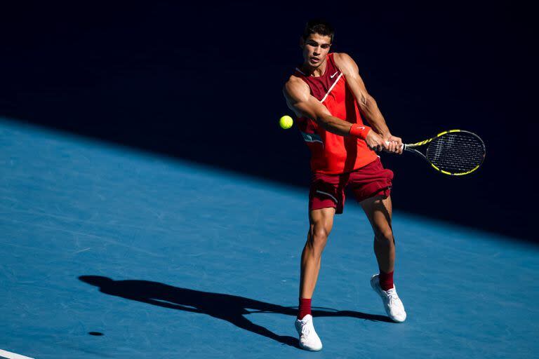 Carlos Alcaraz jugó el Abierto de Australia por última vez en 2022 