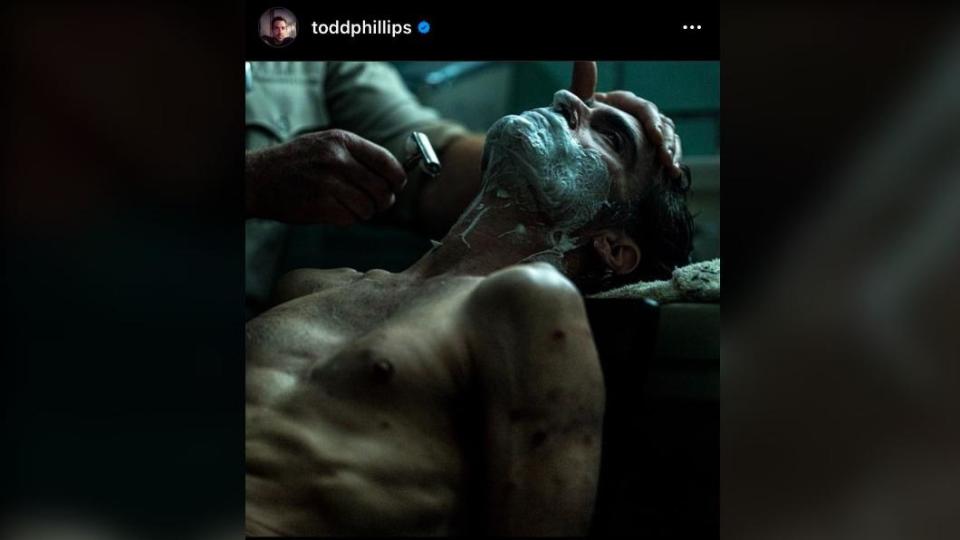 瓦昆菲尼克斯眼神超死、超嚇人。（圖／翻攝自Todd Phillips IG）