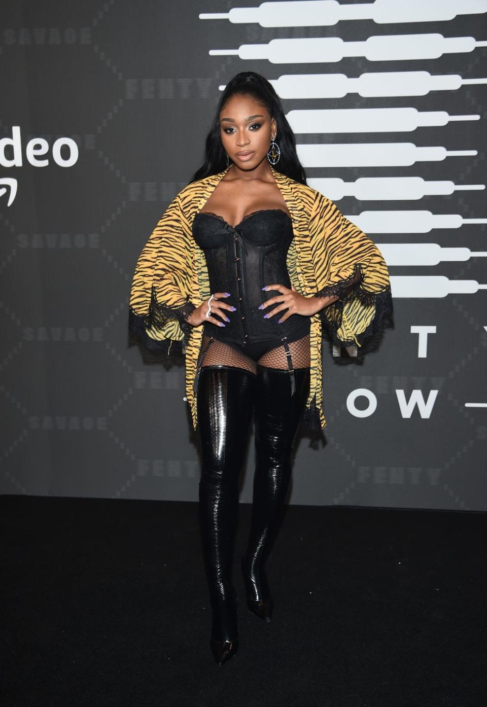 Normani, Kacey Musgraves, and More Celebs Wore Lingerie to Rihanna’s Savage x Fenty Show