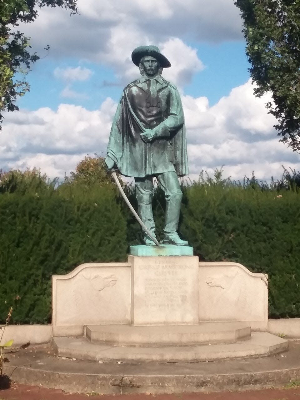 George W. Custer statue is a highlight of the visit.