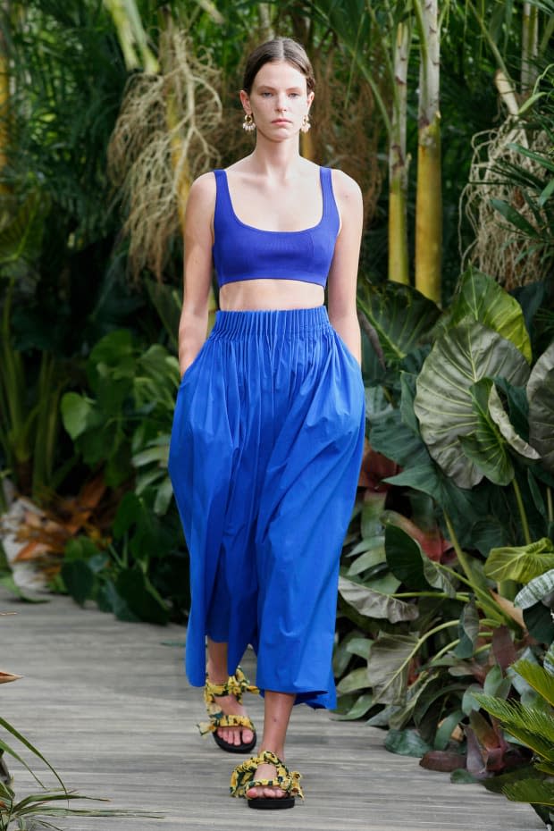 <p>A look from the Jason Wu Spring 2021 collection. </p>