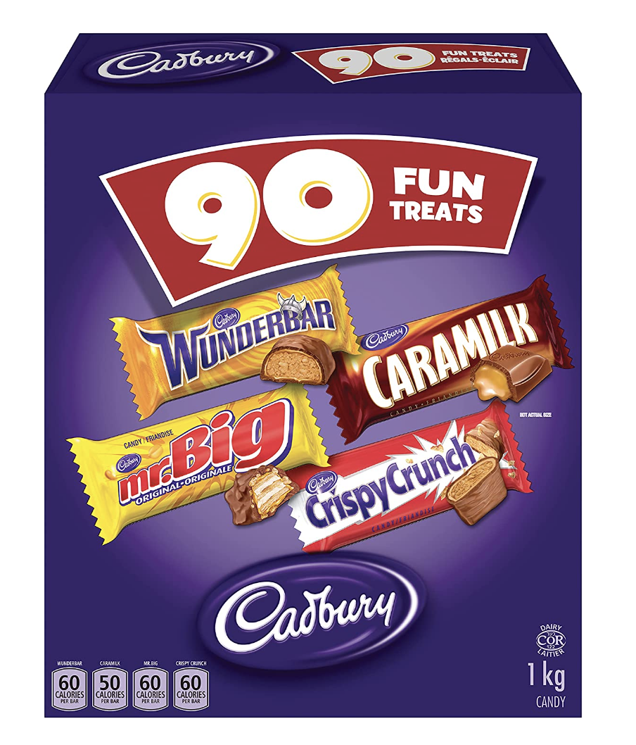 Cadbury Fun Treats Chocolate (Photo via Amazon)