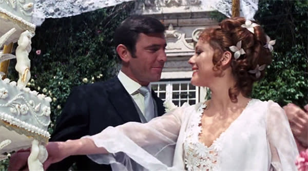 James Bond previously married Tracy Draco in On Her Majesty’s Secret Service – Credit: MGM