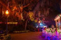<p>New Orleans' annual <a href="http://neworleanscitypark.com/celebration-in-the-oaks" rel="nofollow noopener" target="_blank" data-ylk="slk:Celebration in the Oaks" class="link ">Celebration in the Oaks</a> is an incredible light display featuring more than one million bulbs throughout the 25-acre park of sprawling oak trees. In addition to the light displays, you can also enjoy a driving tour, amusement park rides, and a botanical garden. </p>