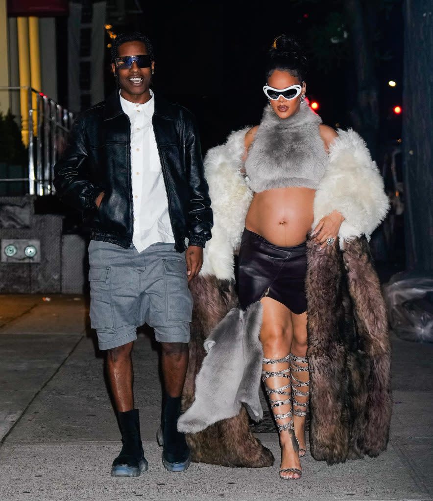 Rihanna Feels Bummy Next to ASAP Rocky 476