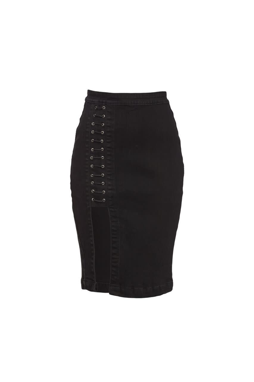 <p>$40, <a href="http://cottonon.com/US/p/cotton-on-women/the-limited-tie-up-pencil-skirt/9344943343406.html#start=1" rel="nofollow noopener" target="_blank" data-ylk="slk:cottonon.com;elm:context_link;itc:0;sec:content-canvas" class="link ">cottonon.com</a><br><br></p>