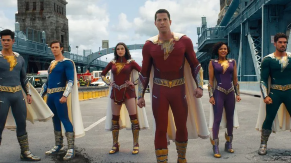 Shazam!Fury of the Gods Poster Preview Family of Super Heroes