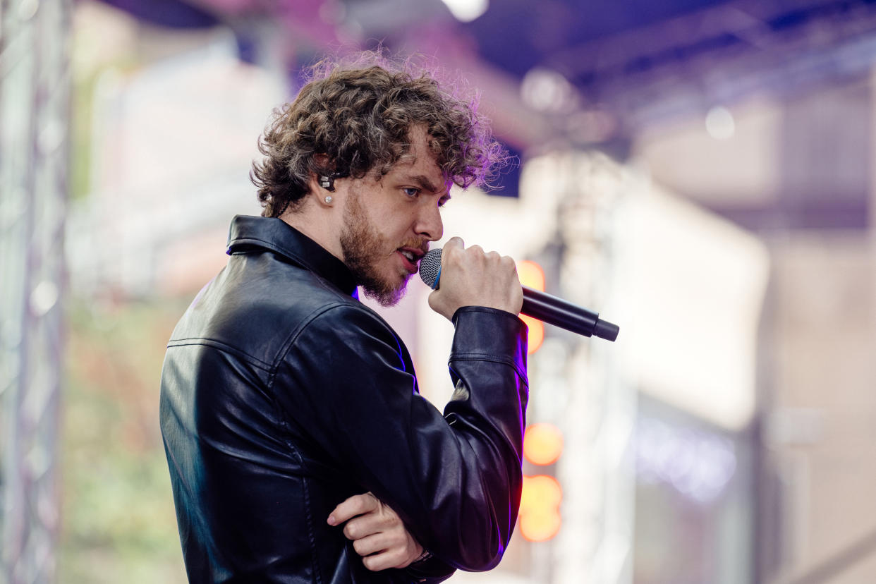 TODAY -- Pictured: Jack Harlow on Friday, August 12, 2022 -- (Photo by: Nathan Congleton/NBC via Getty Images)