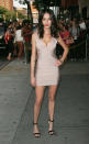 Nicole Trunfio attends the New York premiere of "The Campaign" on July 25, 2012.