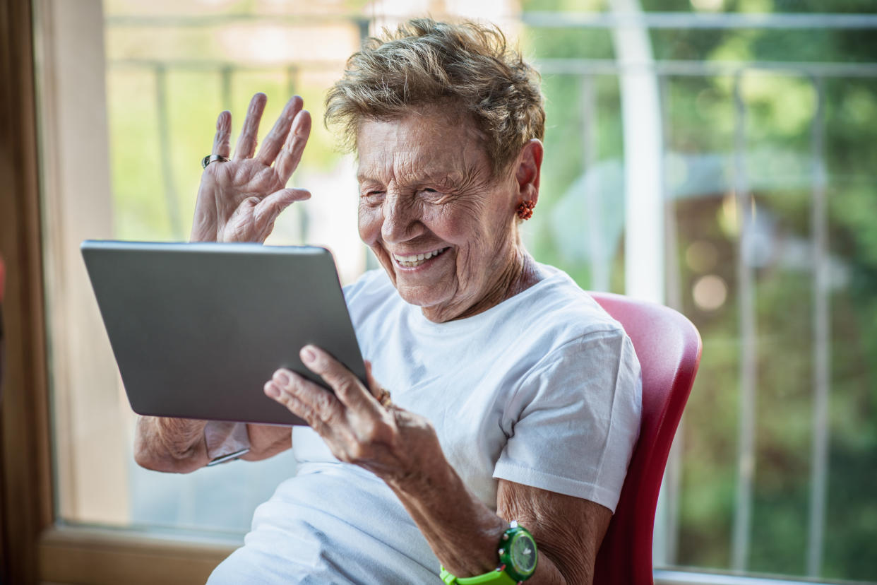 The need for connection and therapeutic support is making technology more vital than ever in the midst of the coronavirus outbreak. (Photo: Getty Images)