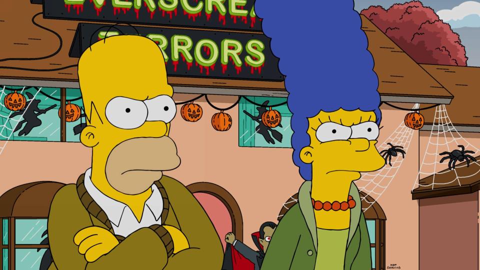 Halloween of Horror episode of THE SIMPSONS airing on FOX