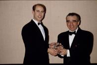 <p>Presenting director Martin Scorsese with the BAFTA LA Britannia Award in Los Angeles in 1993.</p>